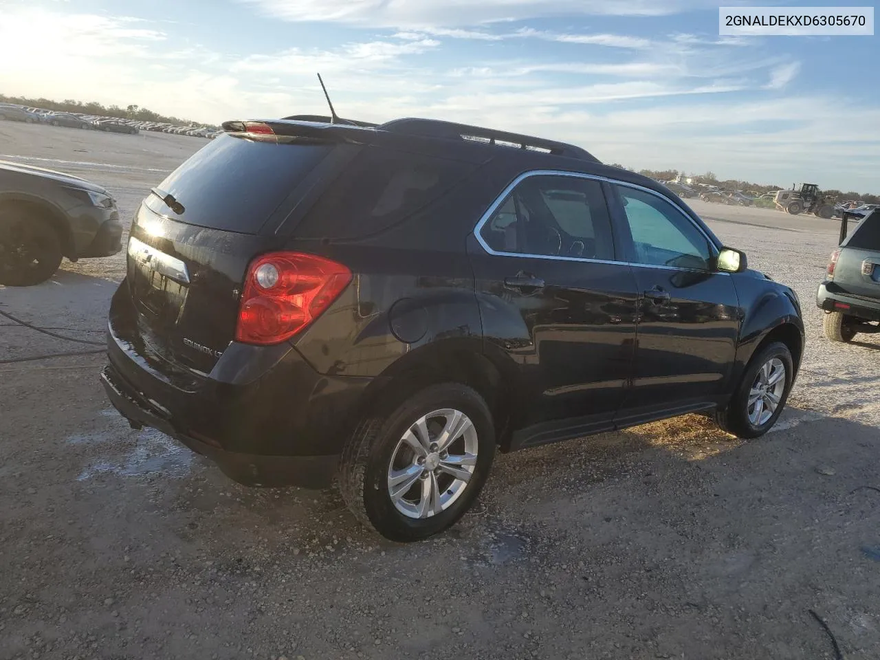 2013 Chevrolet Equinox Lt VIN: 2GNALDEKXD6305670 Lot: 77820524