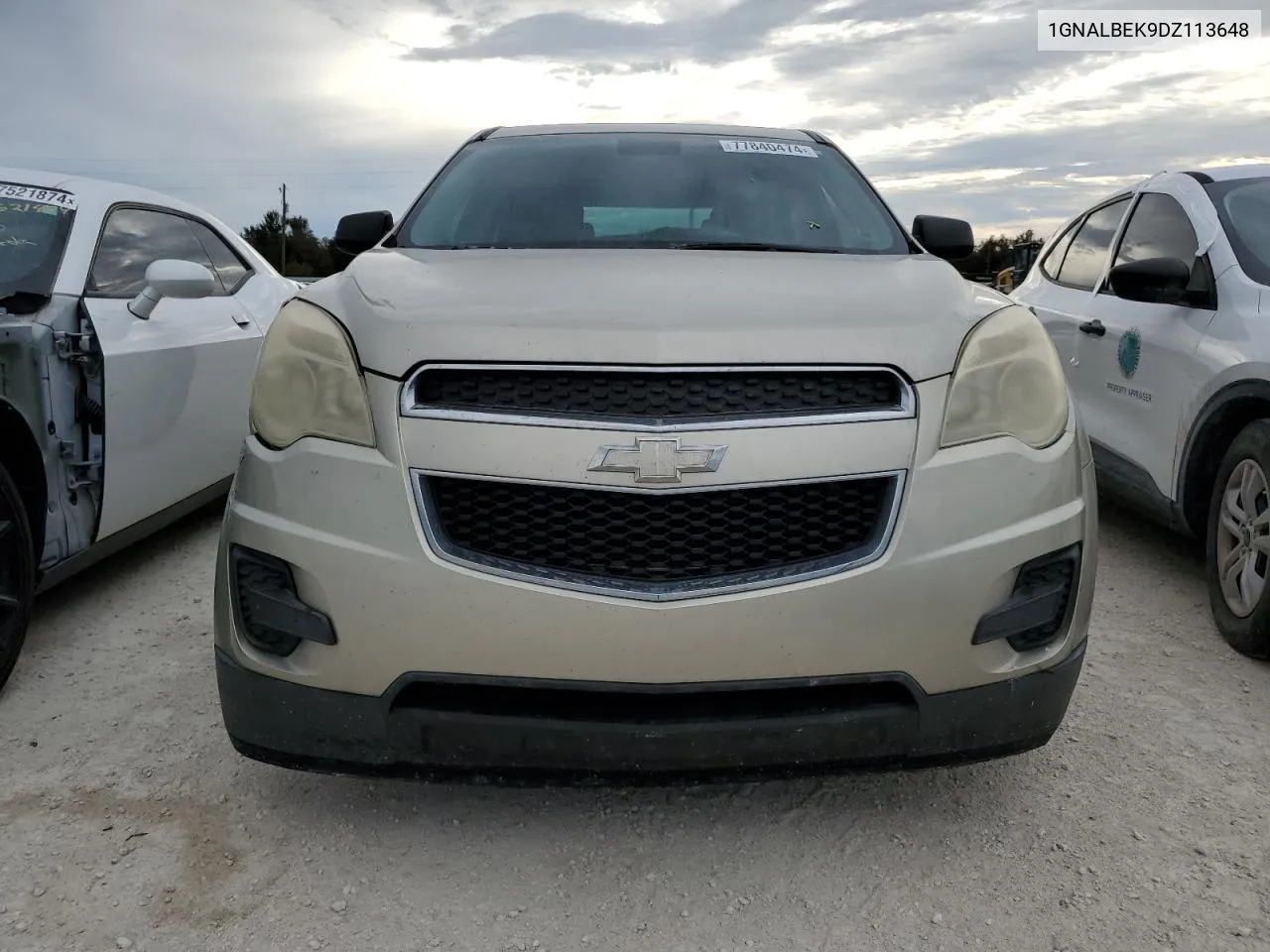 2013 Chevrolet Equinox Ls VIN: 1GNALBEK9DZ113648 Lot: 77840474