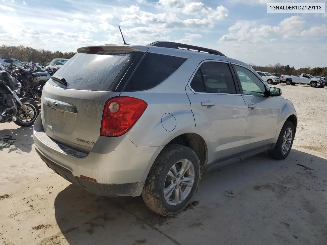 2013 Chevrolet Equinox Lt VIN: 1GNALDEK1DZ129113 Lot: 78000884