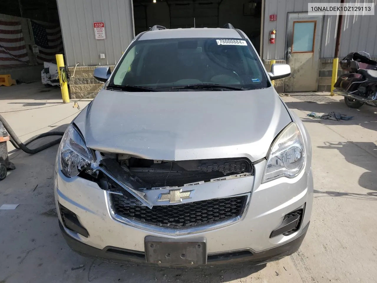 2013 Chevrolet Equinox Lt VIN: 1GNALDEK1DZ129113 Lot: 78000884