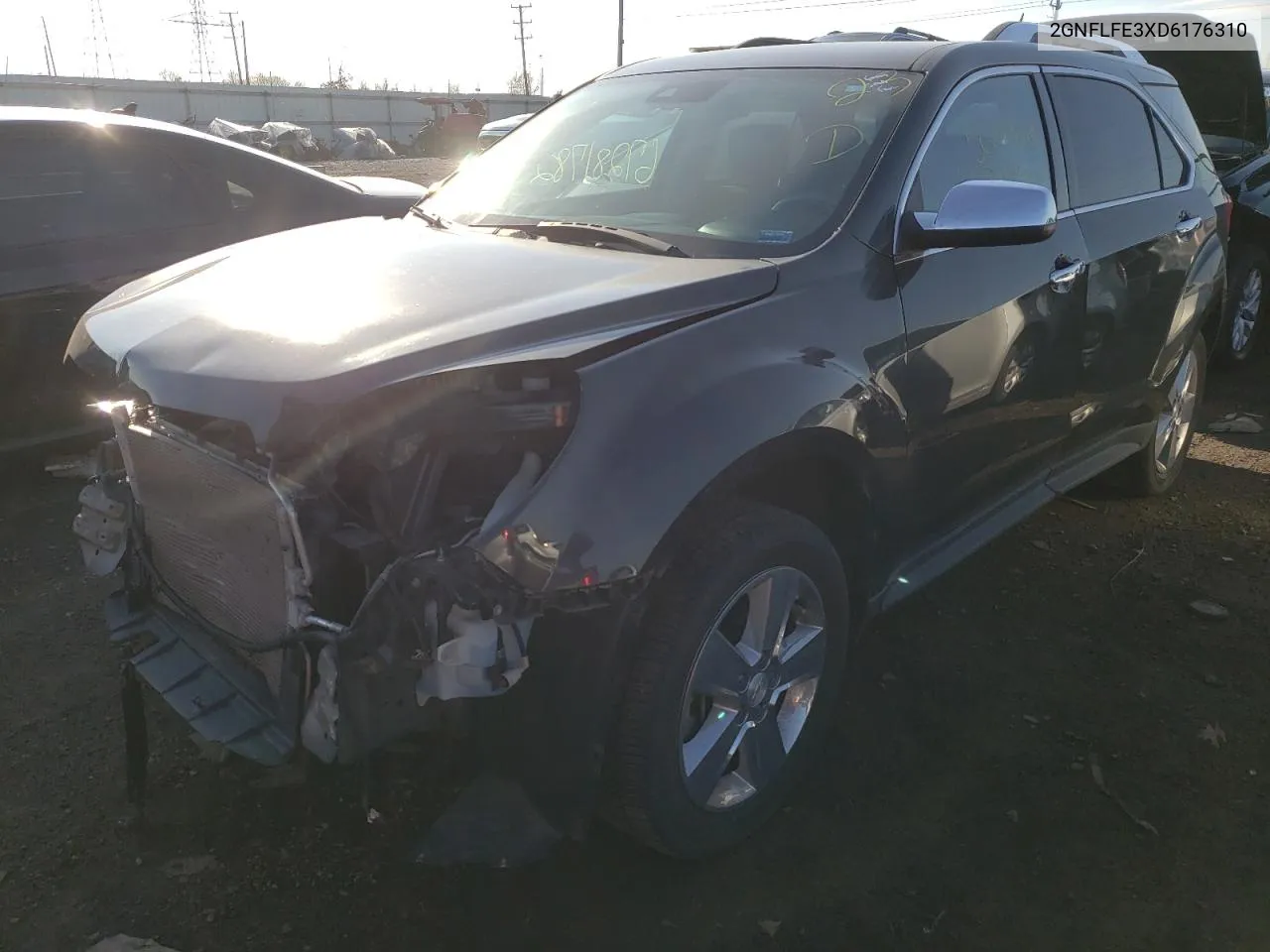 2013 Chevrolet Equinox Ltz VIN: 2GNFLFE3XD6176310 Lot: 78138664