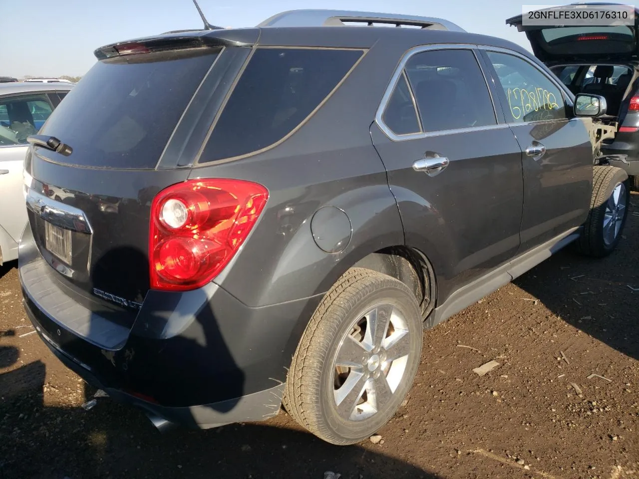 2013 Chevrolet Equinox Ltz VIN: 2GNFLFE3XD6176310 Lot: 78138664