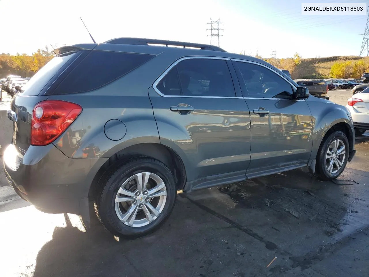 2013 Chevrolet Equinox Lt VIN: 2GNALDEKXD6118803 Lot: 78170494