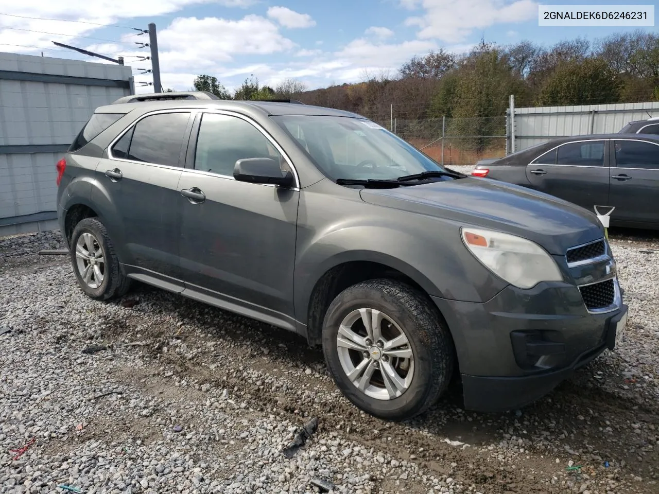 2013 Chevrolet Equinox Lt VIN: 2GNALDEK6D6246231 Lot: 78226064