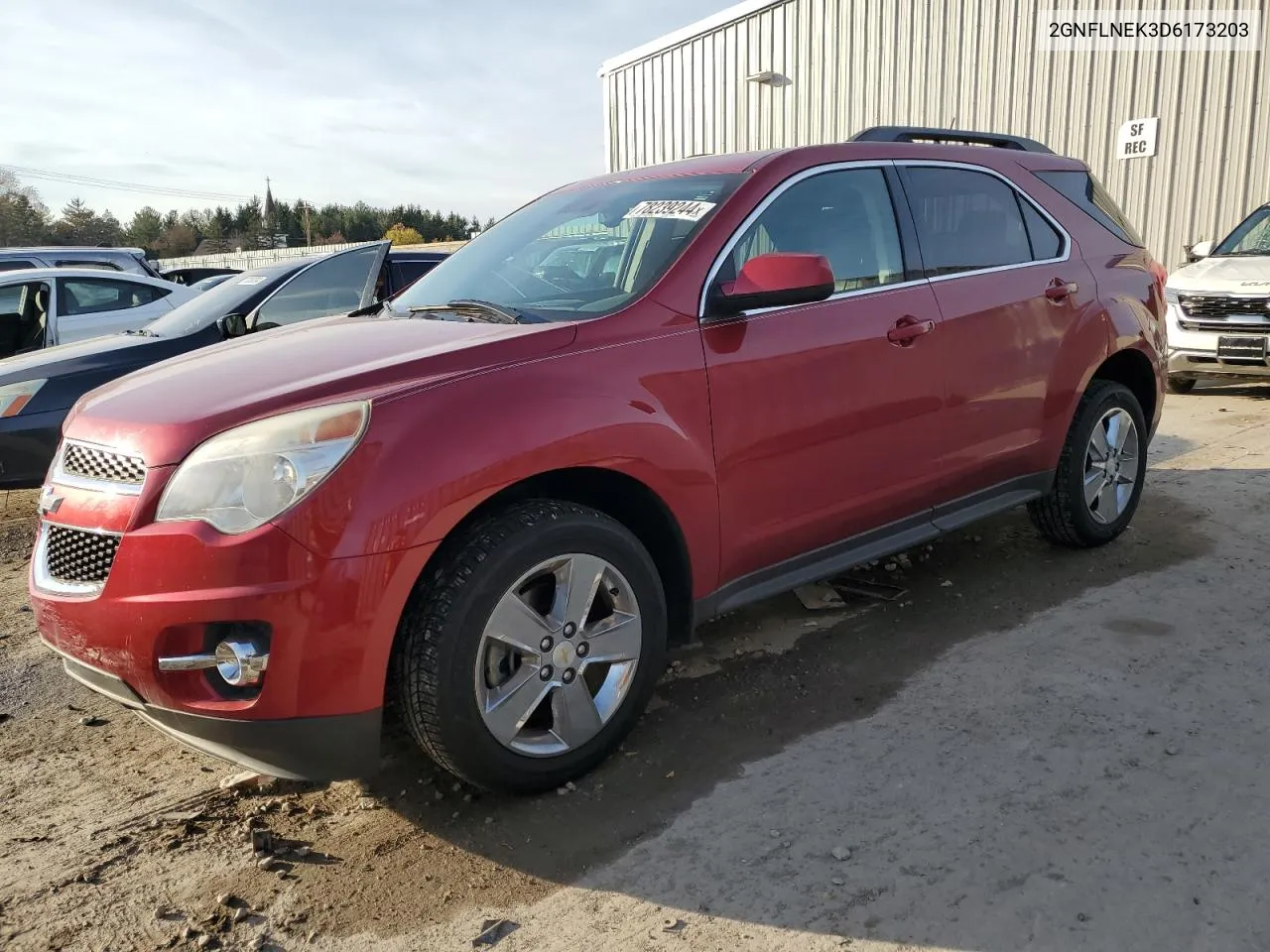 2GNFLNEK3D6173203 2013 Chevrolet Equinox Lt