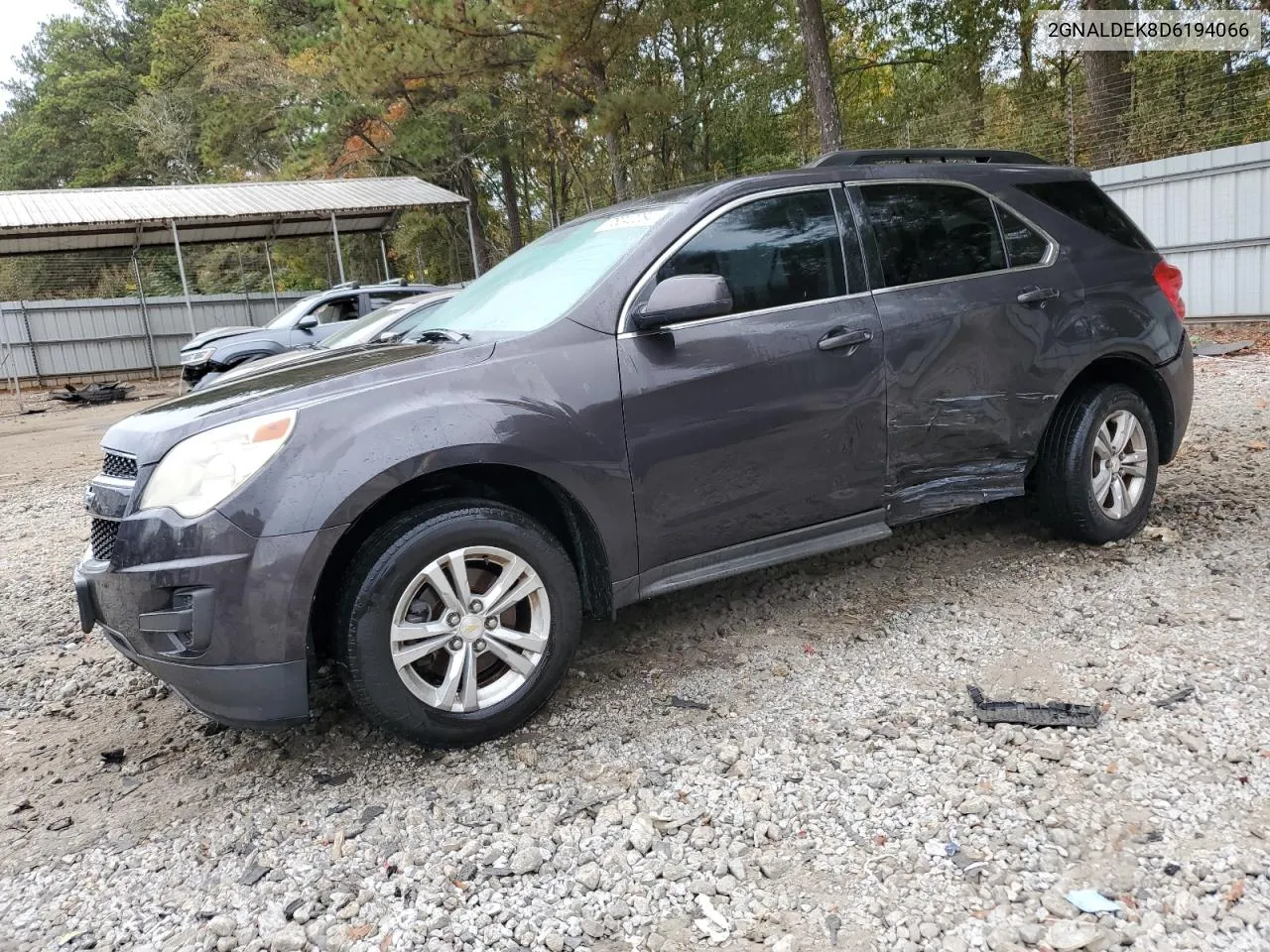 2013 Chevrolet Equinox Lt VIN: 2GNALDEK8D6194066 Lot: 78242264