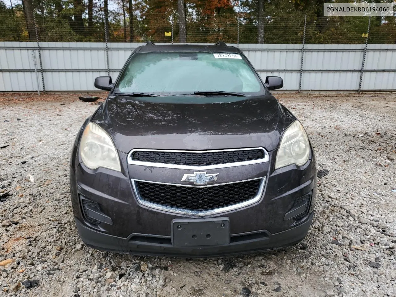 2013 Chevrolet Equinox Lt VIN: 2GNALDEK8D6194066 Lot: 78242264