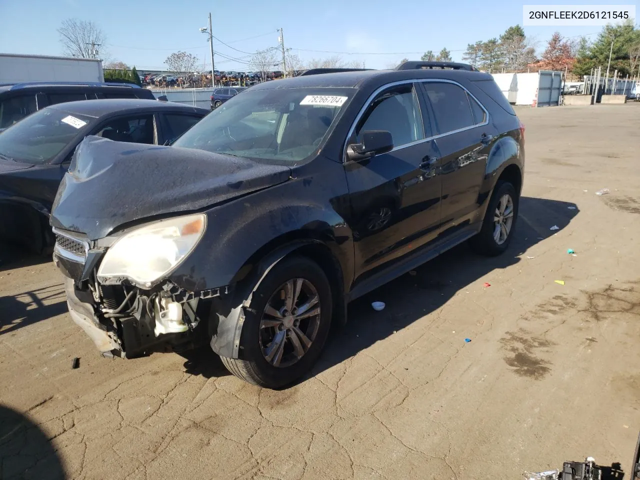 2013 Chevrolet Equinox Lt VIN: 2GNFLEEK2D6121545 Lot: 78266704