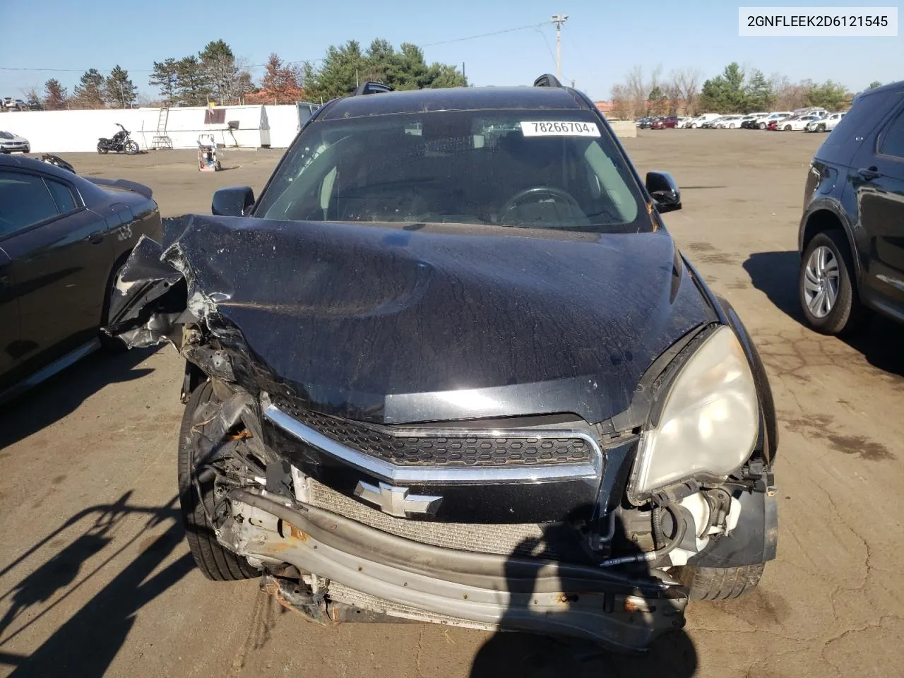 2013 Chevrolet Equinox Lt VIN: 2GNFLEEK2D6121545 Lot: 78266704