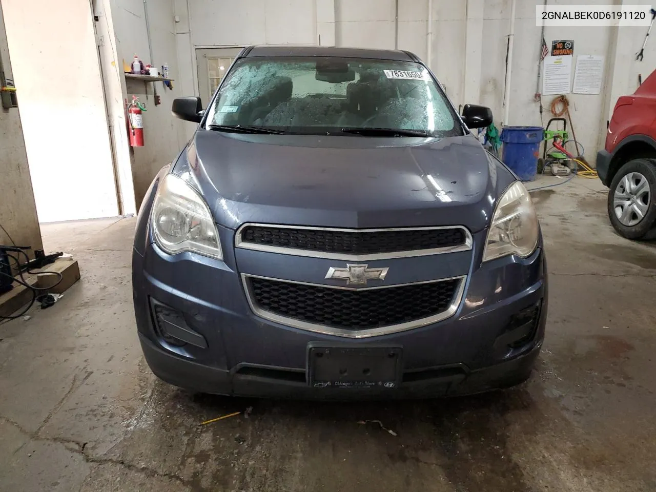 2013 Chevrolet Equinox Ls VIN: 2GNALBEK0D6191120 Lot: 78316504