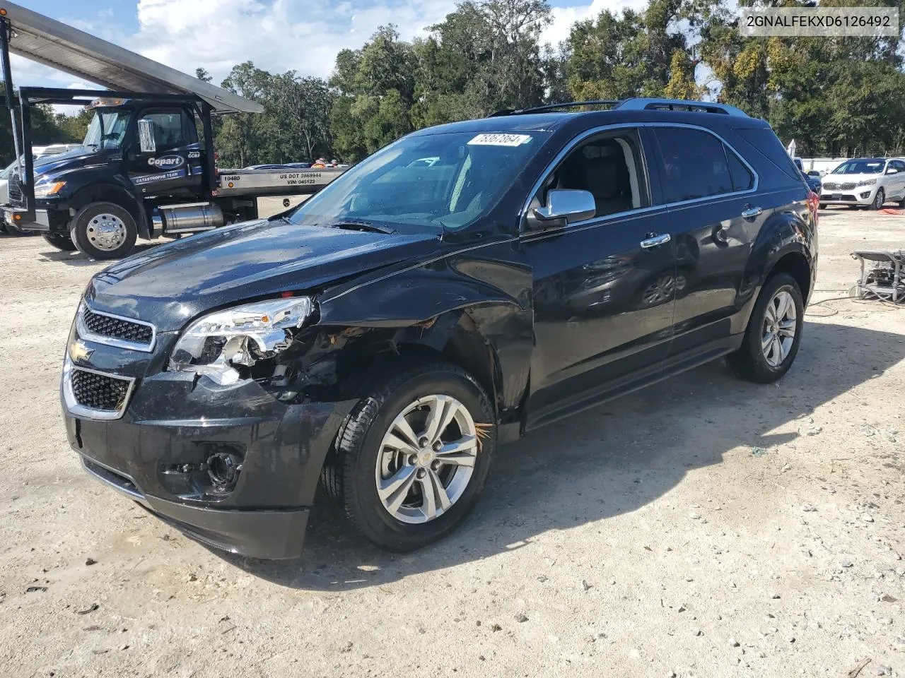 2013 Chevrolet Equinox Ltz VIN: 2GNALFEKXD6126492 Lot: 78367864