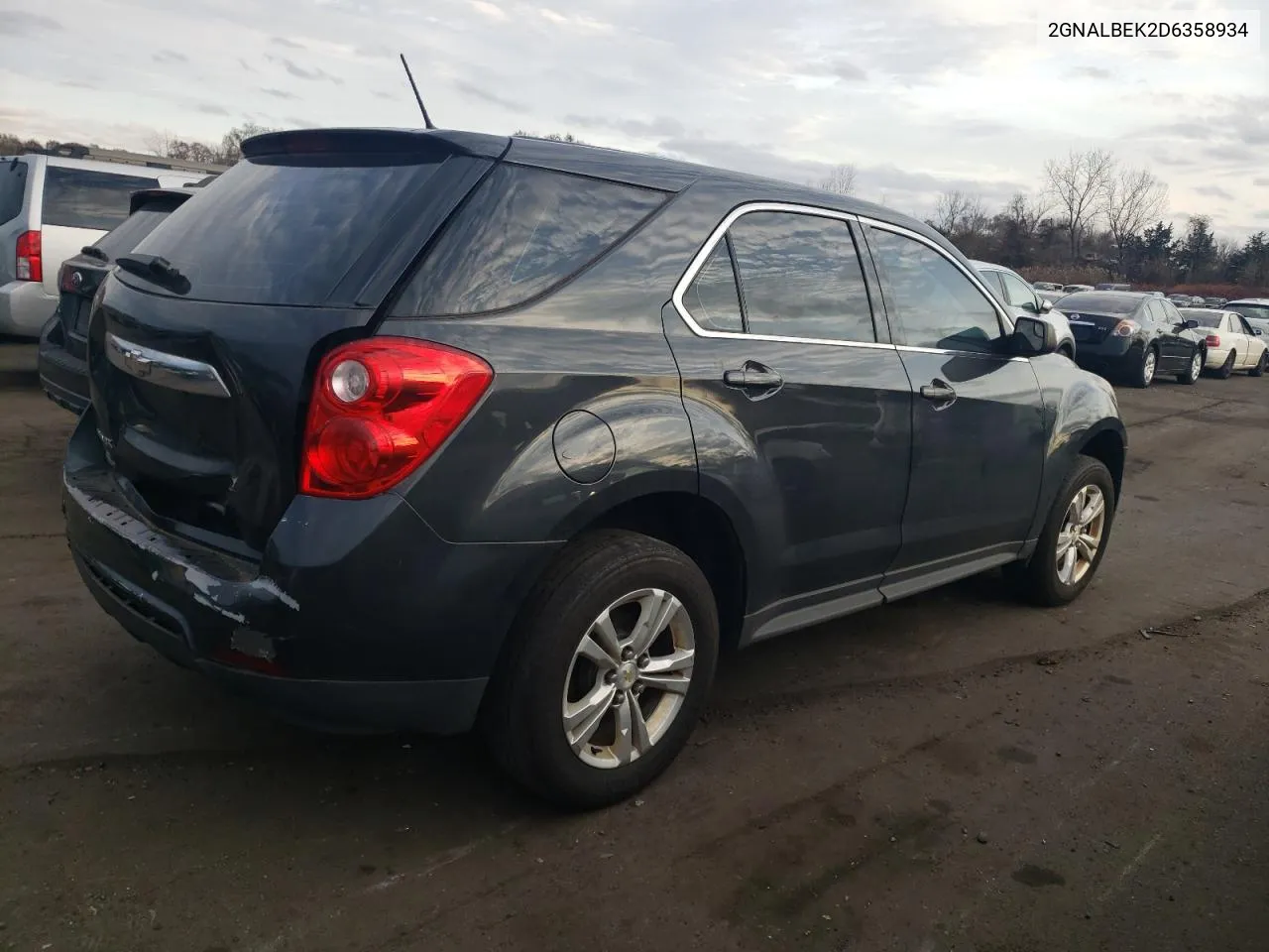 2013 Chevrolet Equinox Ls VIN: 2GNALBEK2D6358934 Lot: 78626814