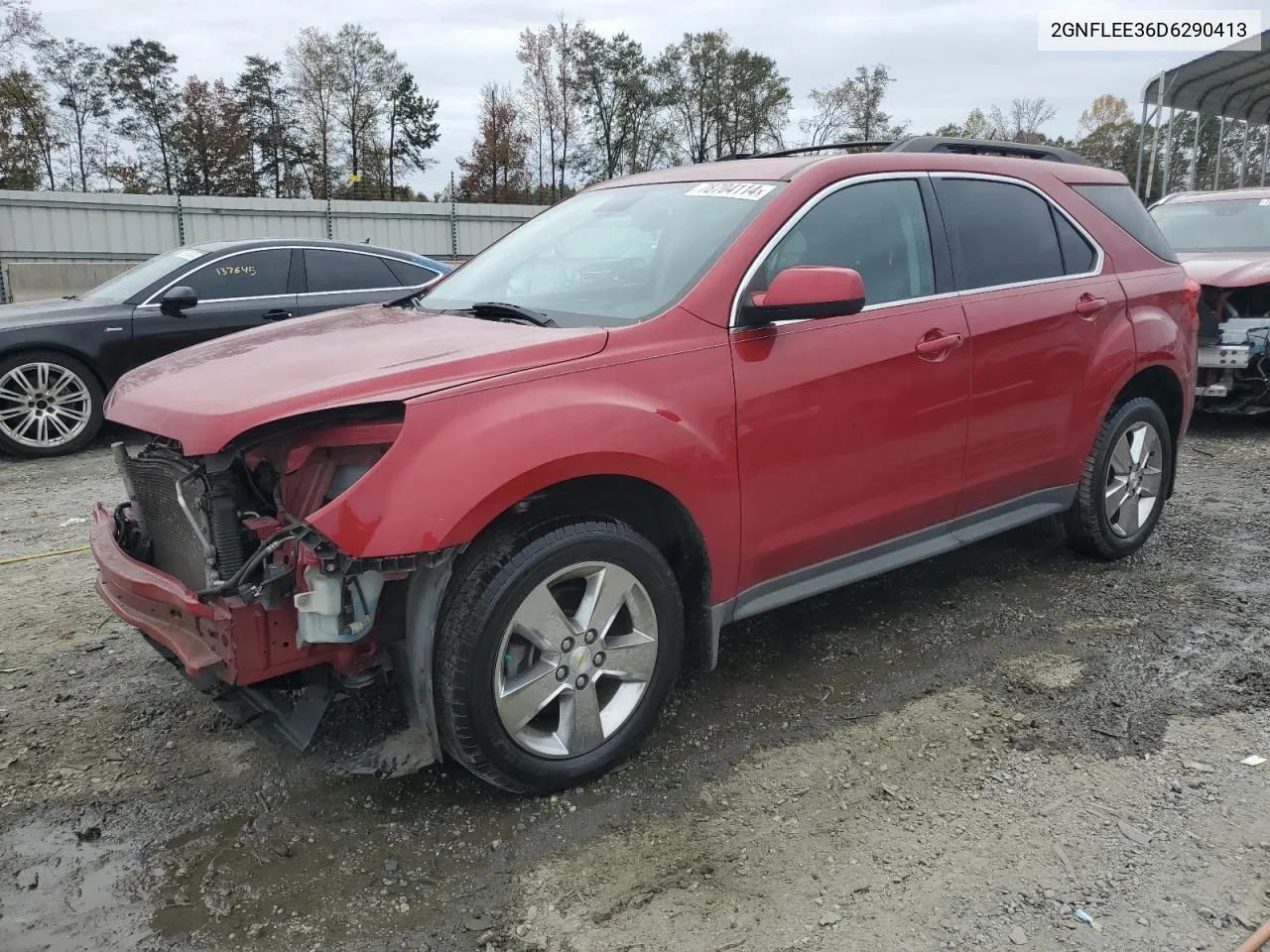 2013 Chevrolet Equinox Lt VIN: 2GNFLEE36D6290413 Lot: 78704114