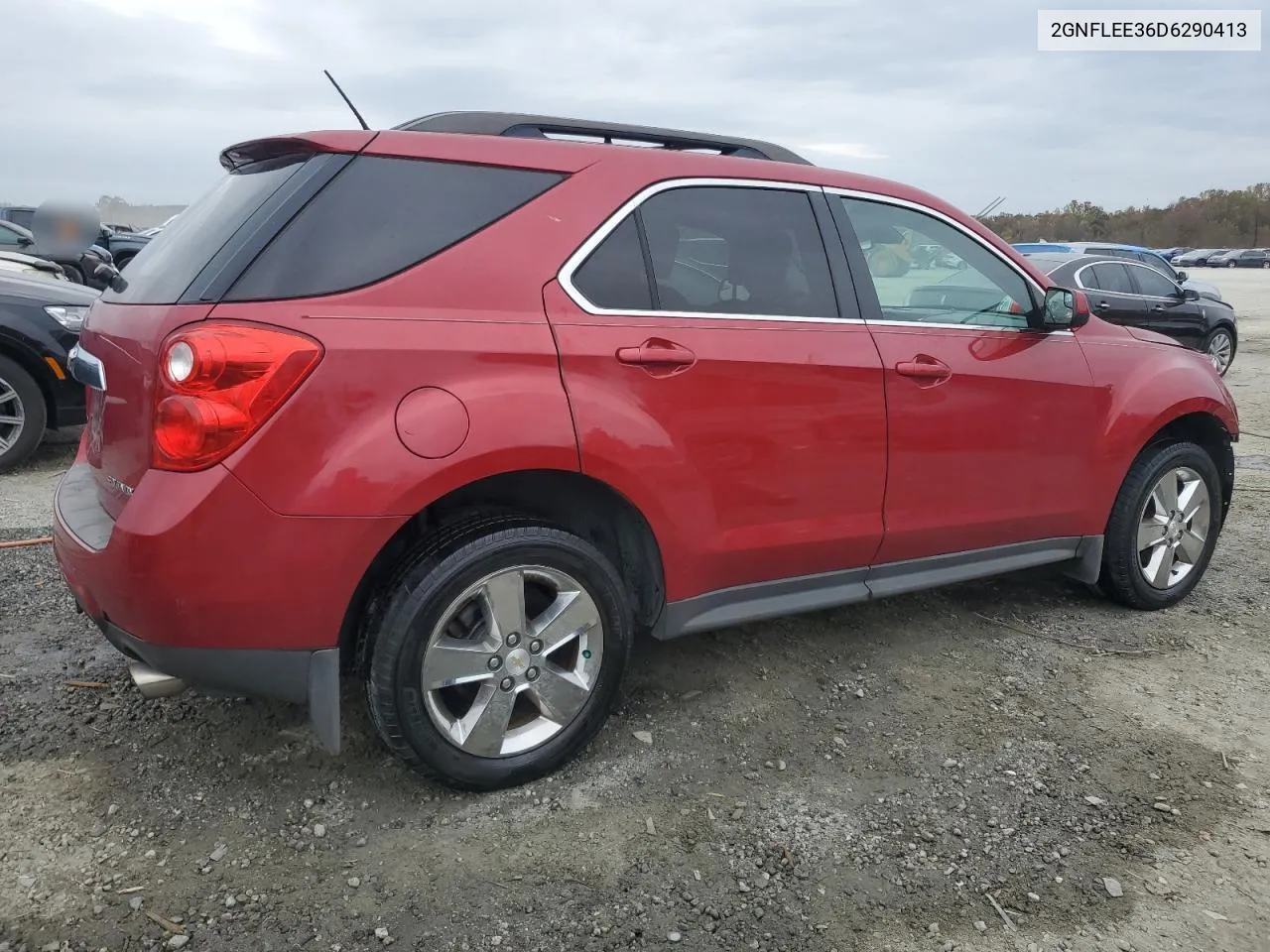 2013 Chevrolet Equinox Lt VIN: 2GNFLEE36D6290413 Lot: 78704114