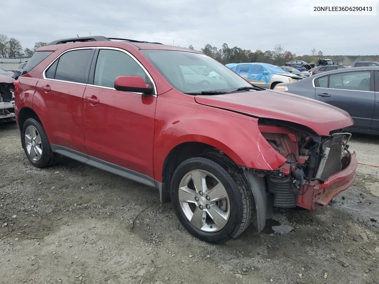 2013 Chevrolet Equinox Lt VIN: 2GNFLEE36D6290413 Lot: 78704114