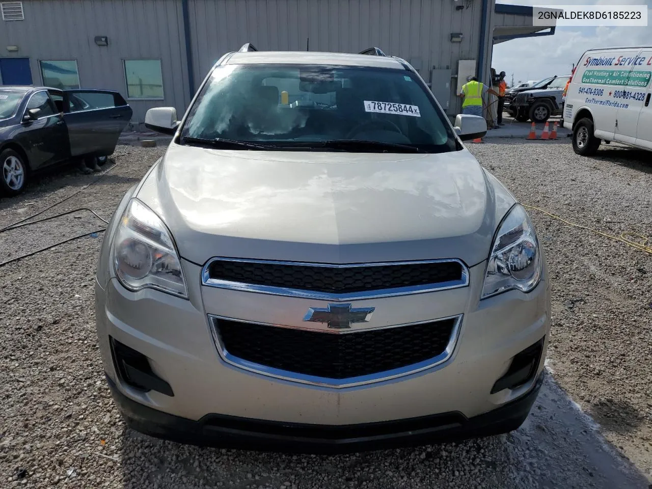 2013 Chevrolet Equinox Lt VIN: 2GNALDEK8D6185223 Lot: 78725844