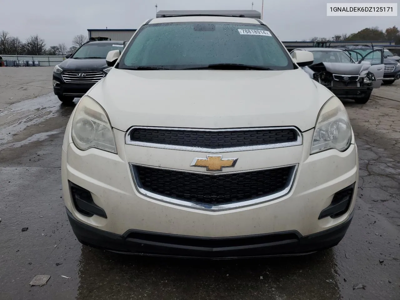 2013 Chevrolet Equinox Lt VIN: 1GNALDEK6DZ125171 Lot: 78818914