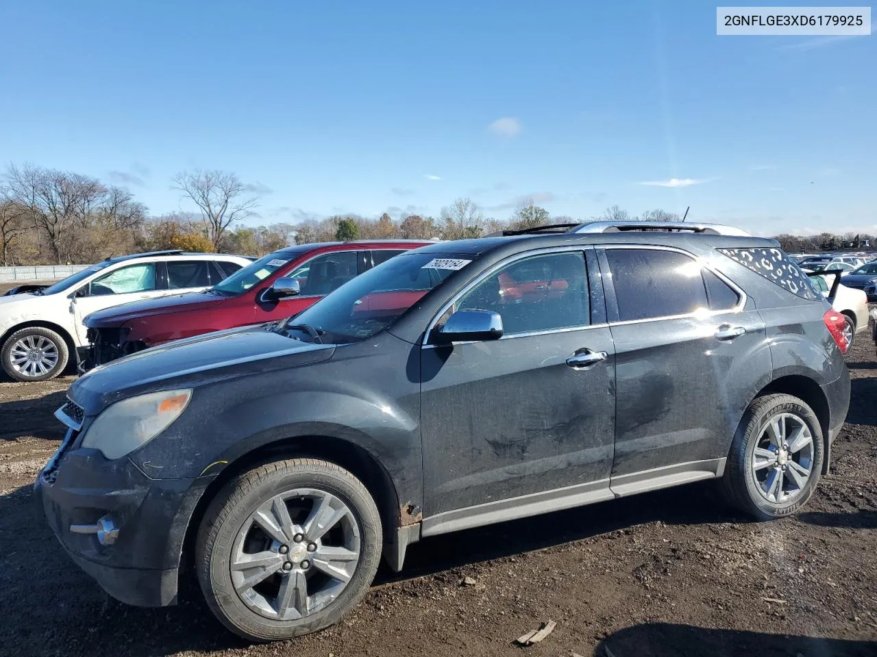 2013 Chevrolet Equinox Ltz VIN: 2GNFLGE3XD6179925 Lot: 79029164