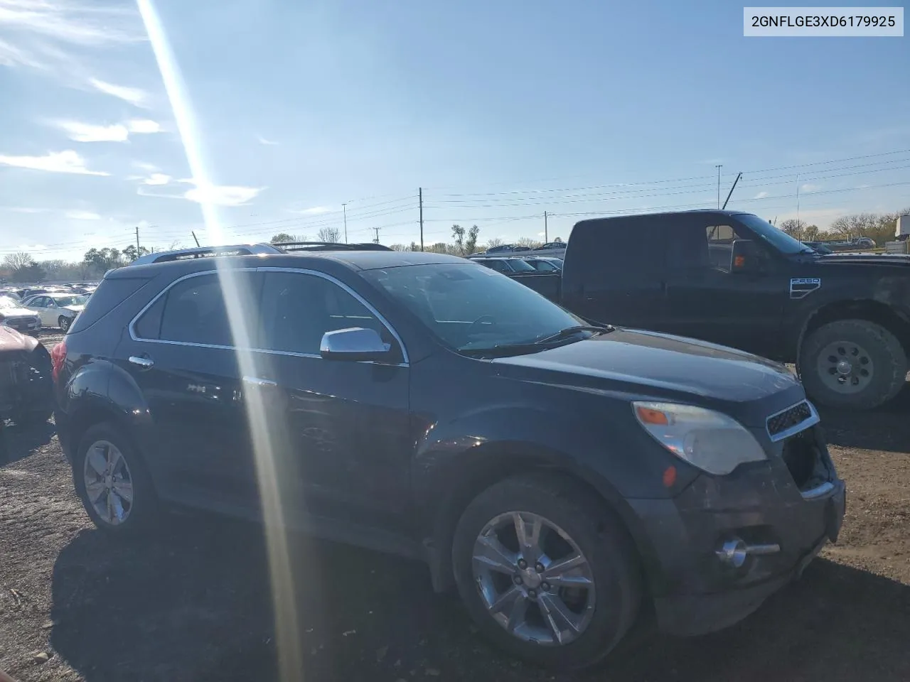 2013 Chevrolet Equinox Ltz VIN: 2GNFLGE3XD6179925 Lot: 79029164