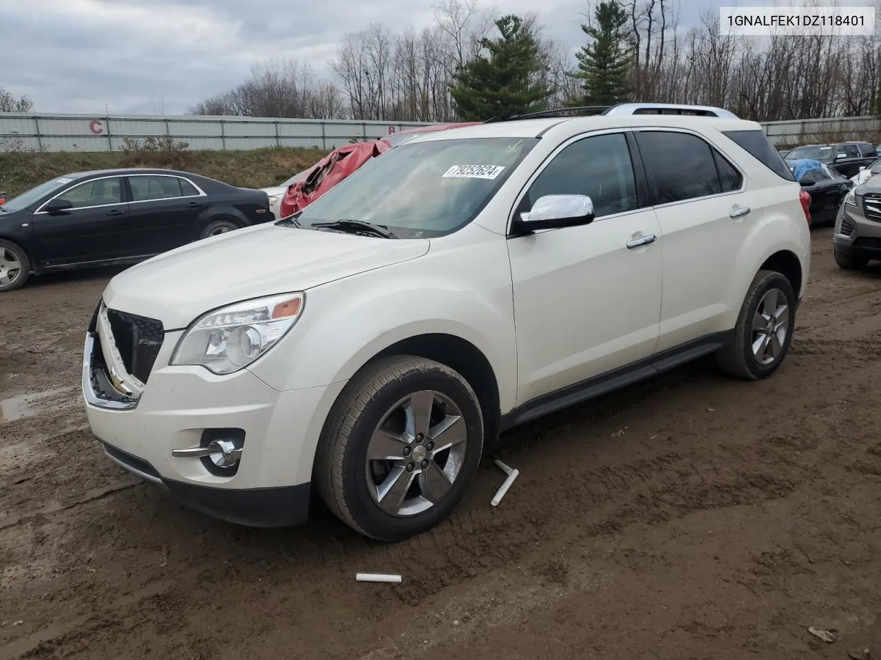 2013 Chevrolet Equinox Ltz VIN: 1GNALFEK1DZ118401 Lot: 79252624