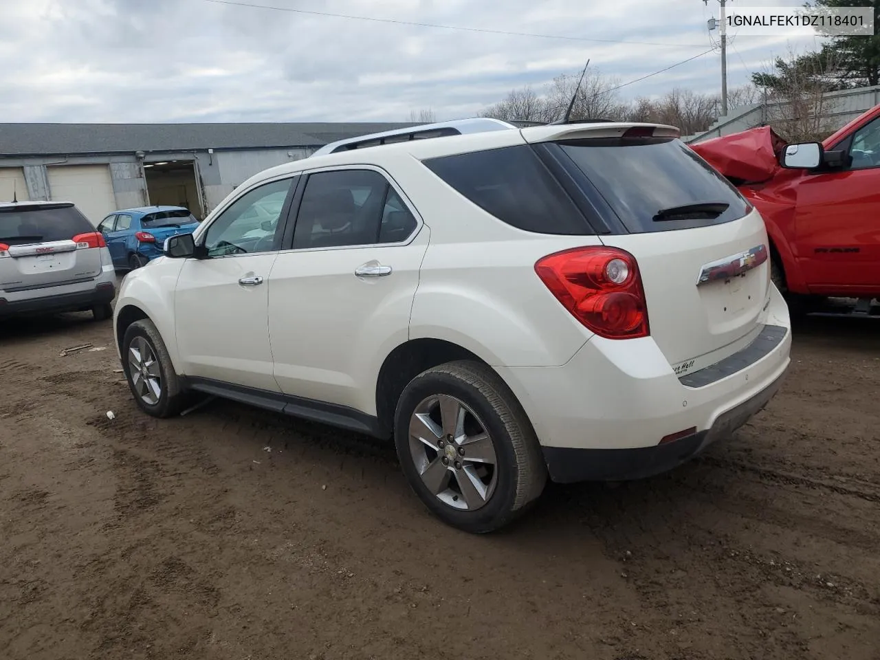 2013 Chevrolet Equinox Ltz VIN: 1GNALFEK1DZ118401 Lot: 79252624