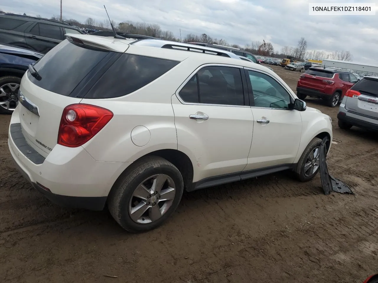 2013 Chevrolet Equinox Ltz VIN: 1GNALFEK1DZ118401 Lot: 79252624