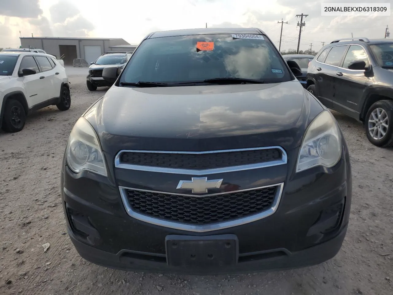 2GNALBEKXD6318309 2013 Chevrolet Equinox Ls