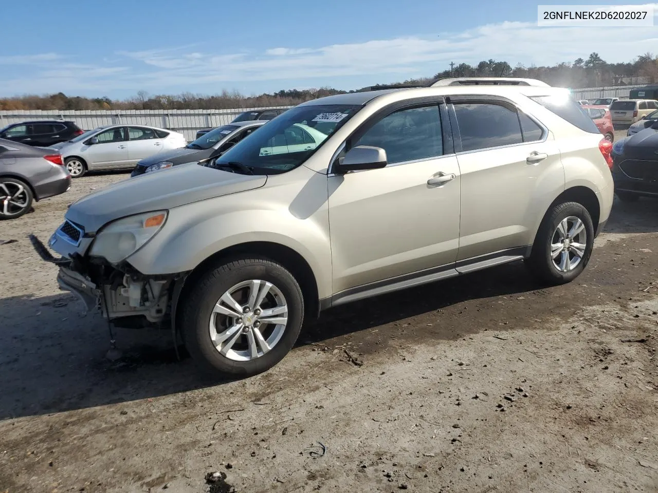 2013 Chevrolet Equinox Lt VIN: 2GNFLNEK2D6202027 Lot: 79602714