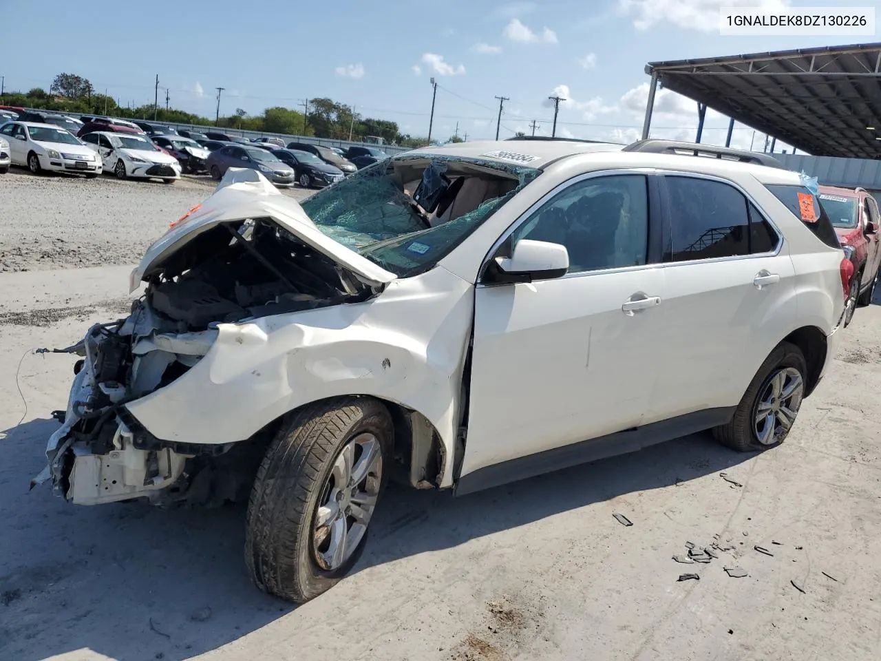 1GNALDEK8DZ130226 2013 Chevrolet Equinox Lt