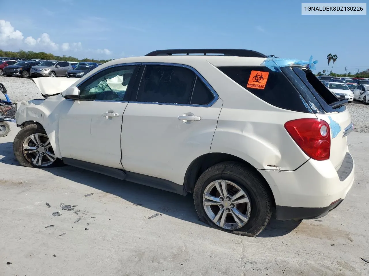 1GNALDEK8DZ130226 2013 Chevrolet Equinox Lt