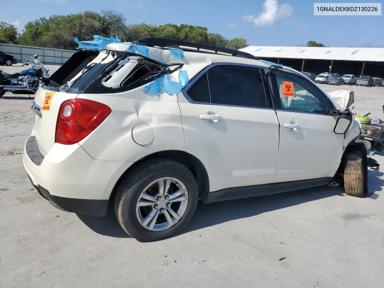 1GNALDEK8DZ130226 2013 Chevrolet Equinox Lt