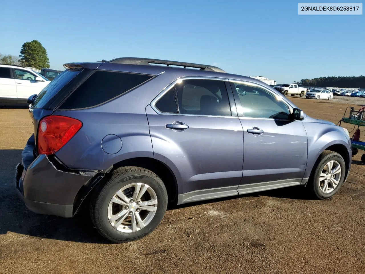 2013 Chevrolet Equinox Lt VIN: 2GNALDEK8D6258817 Lot: 80081744