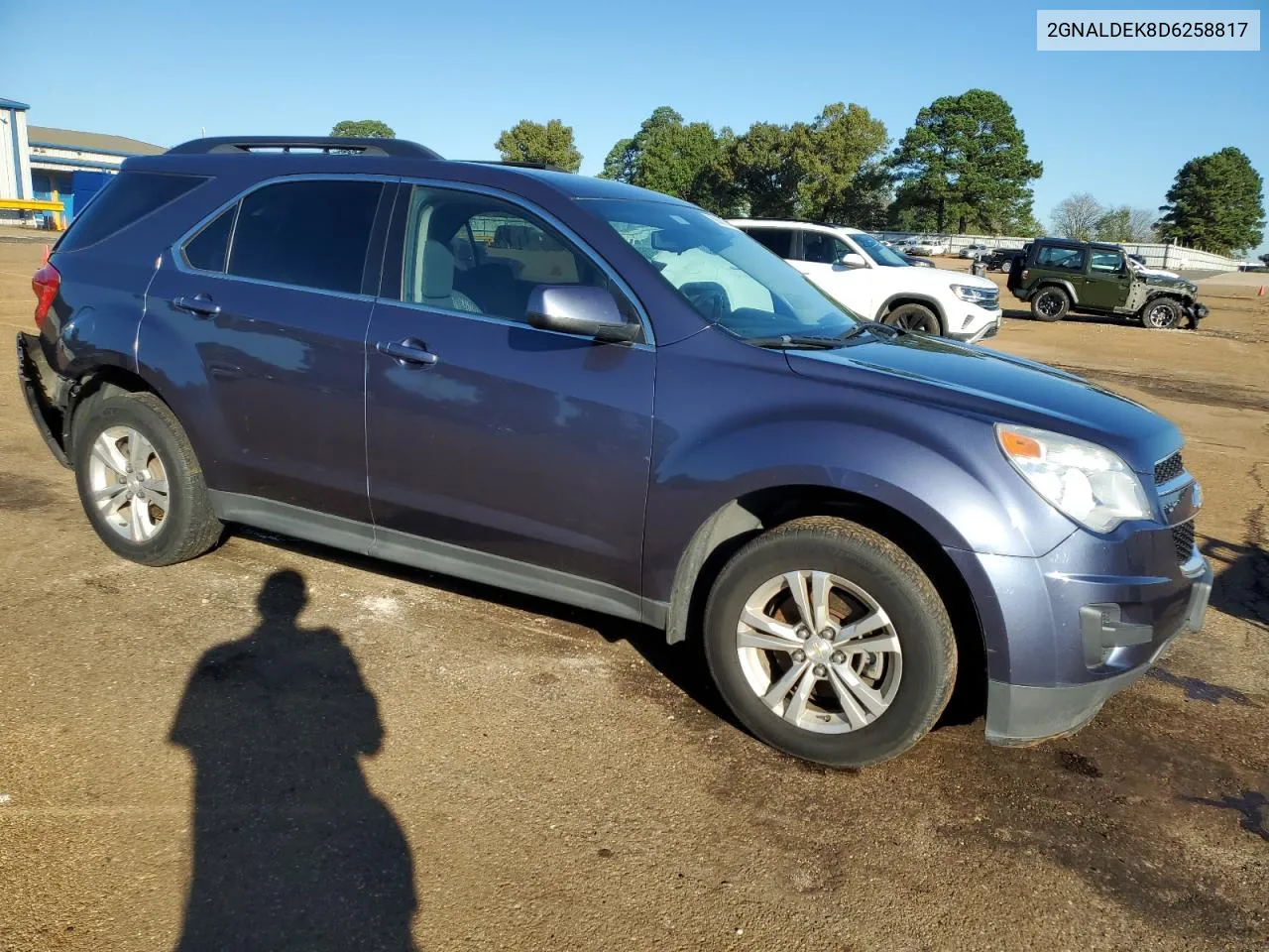 2013 Chevrolet Equinox Lt VIN: 2GNALDEK8D6258817 Lot: 80081744