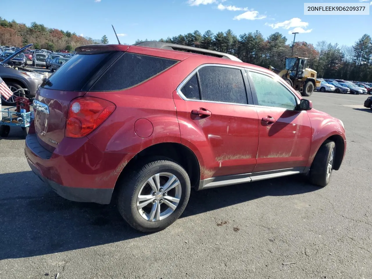 2013 Chevrolet Equinox Lt VIN: 2GNFLEEK9D6209377 Lot: 80093574