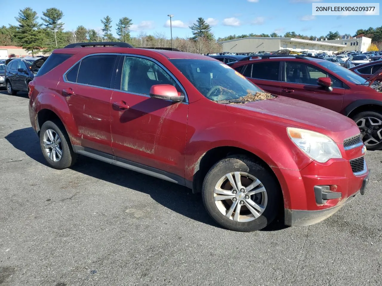 2013 Chevrolet Equinox Lt VIN: 2GNFLEEK9D6209377 Lot: 80093574