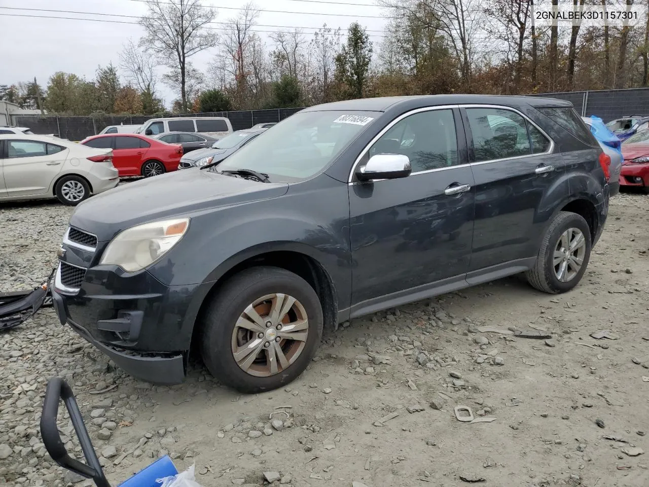 2013 Chevrolet Equinox Ls VIN: 2GNALBEK3D1157301 Lot: 80316894