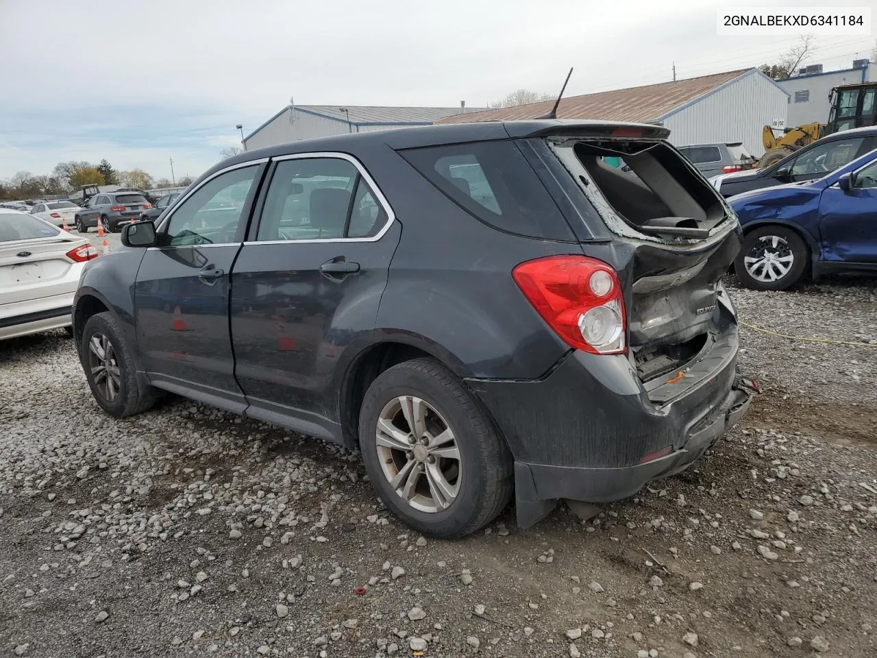 2013 Chevrolet Equinox Ls VIN: 2GNALBEKXD6341184 Lot: 80329624