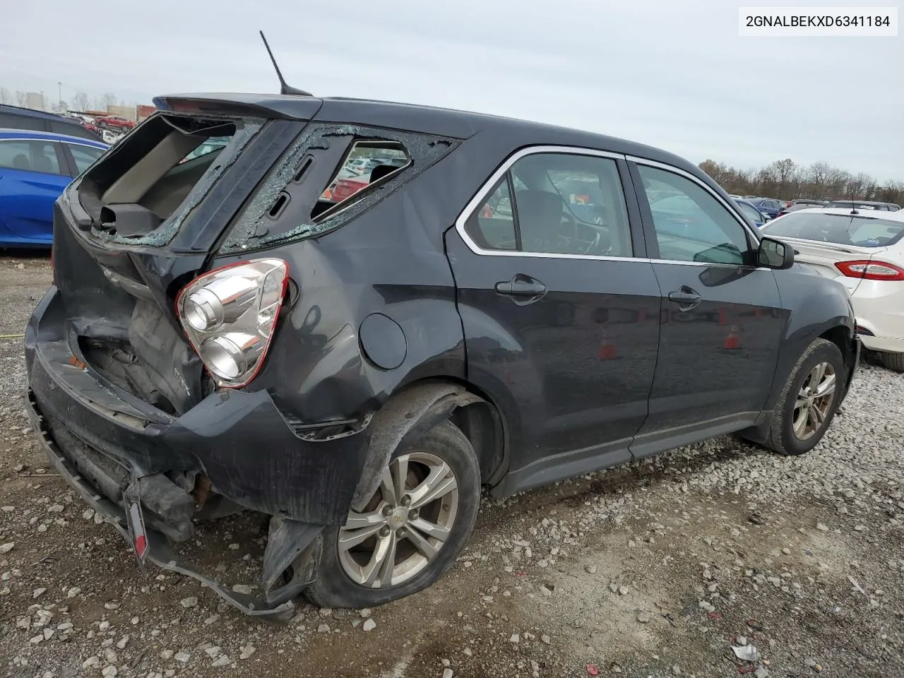 2013 Chevrolet Equinox Ls VIN: 2GNALBEKXD6341184 Lot: 80329624