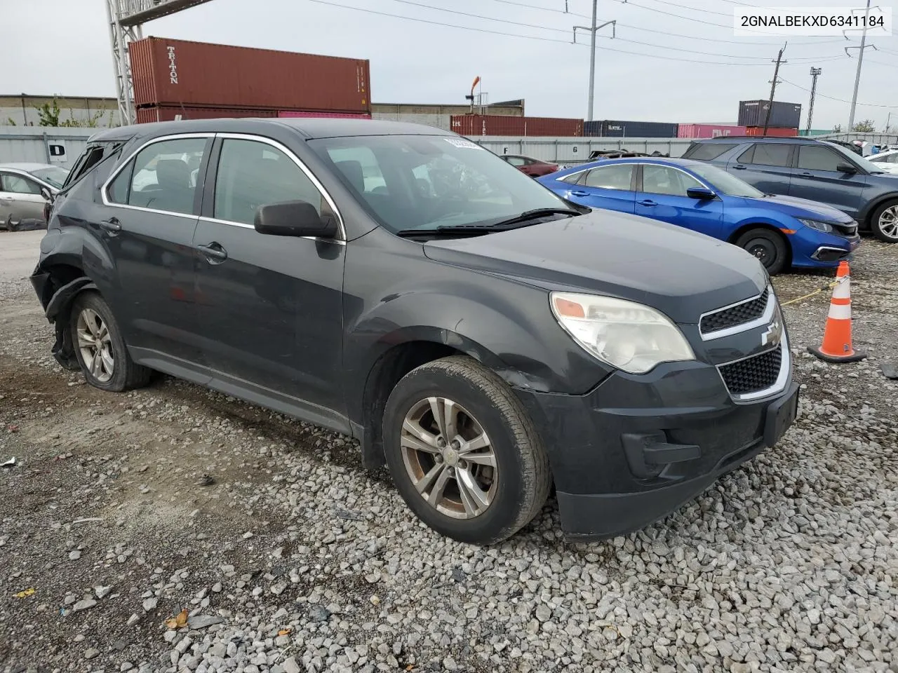 2013 Chevrolet Equinox Ls VIN: 2GNALBEKXD6341184 Lot: 80329624