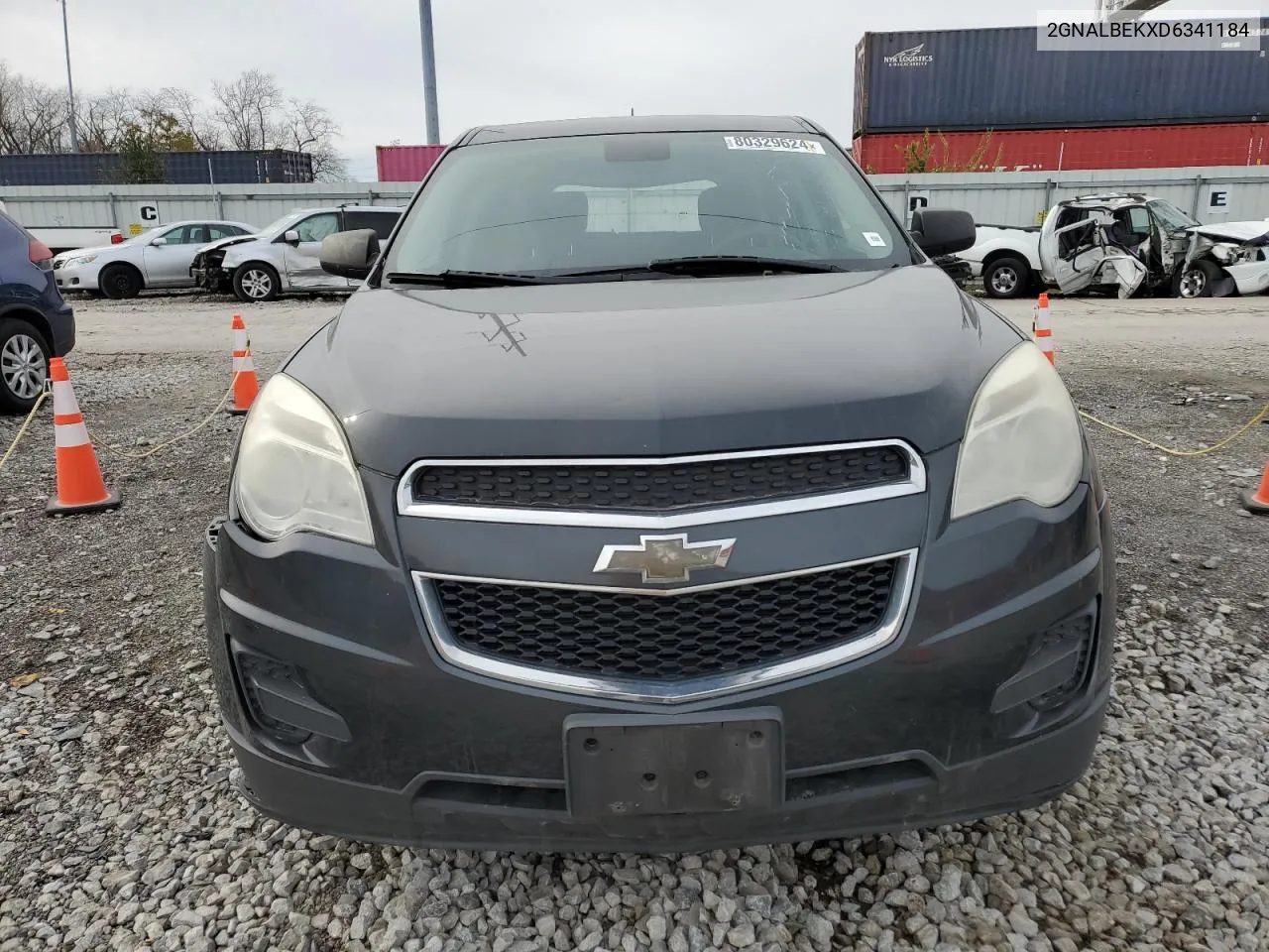 2013 Chevrolet Equinox Ls VIN: 2GNALBEKXD6341184 Lot: 80329624