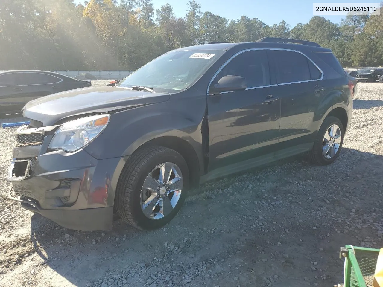 2013 Chevrolet Equinox Lt VIN: 2GNALDEK5D6246110 Lot: 80354204