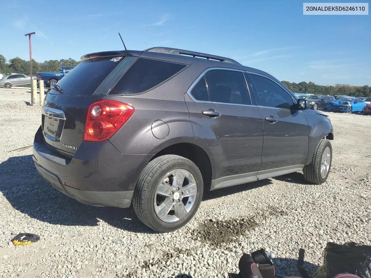 2013 Chevrolet Equinox Lt VIN: 2GNALDEK5D6246110 Lot: 80354204