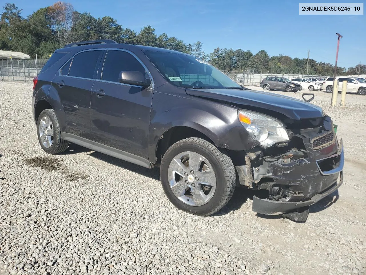 2013 Chevrolet Equinox Lt VIN: 2GNALDEK5D6246110 Lot: 80354204