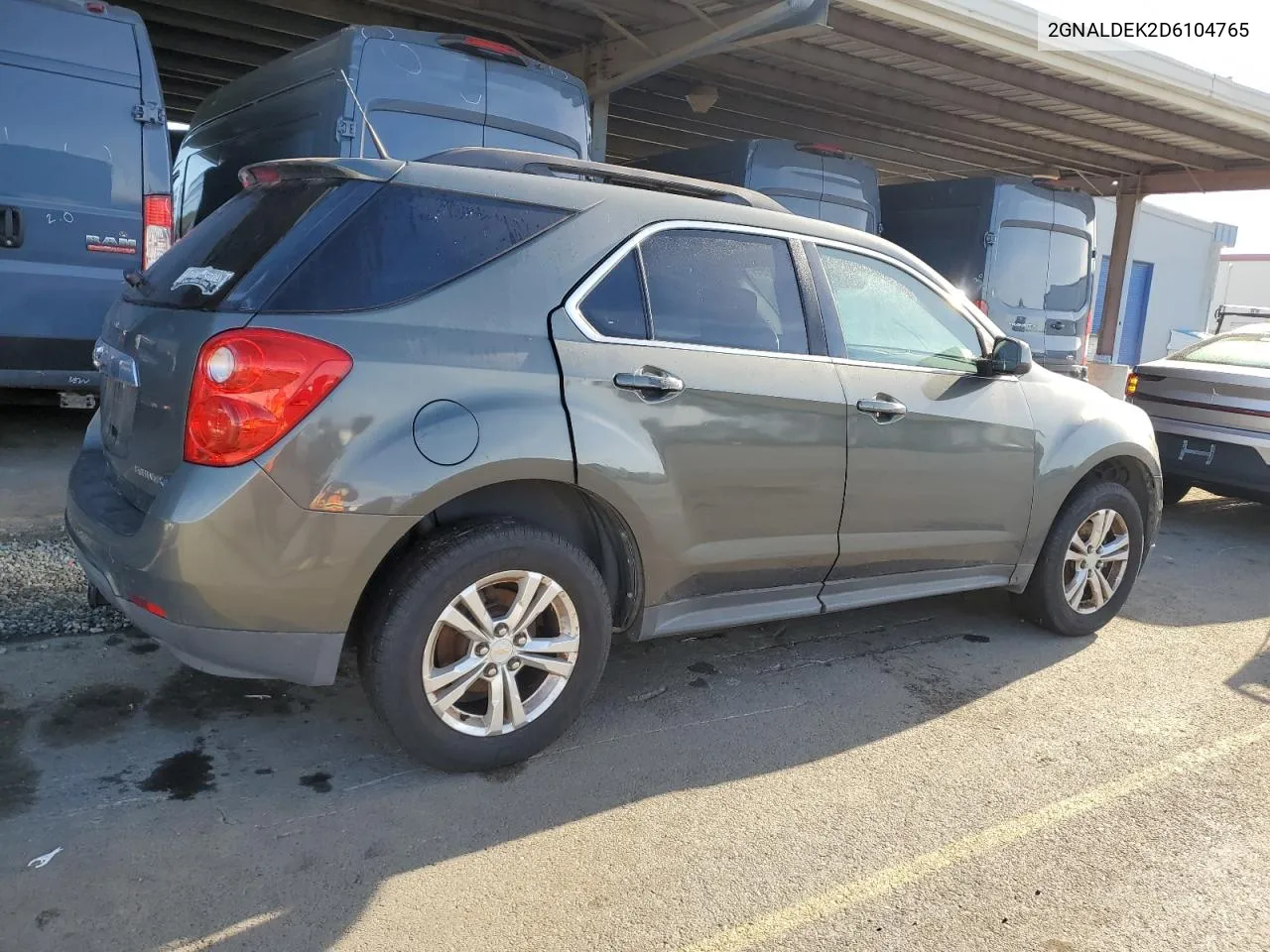 2013 Chevrolet Equinox Lt VIN: 2GNALDEK2D6104765 Lot: 80585634