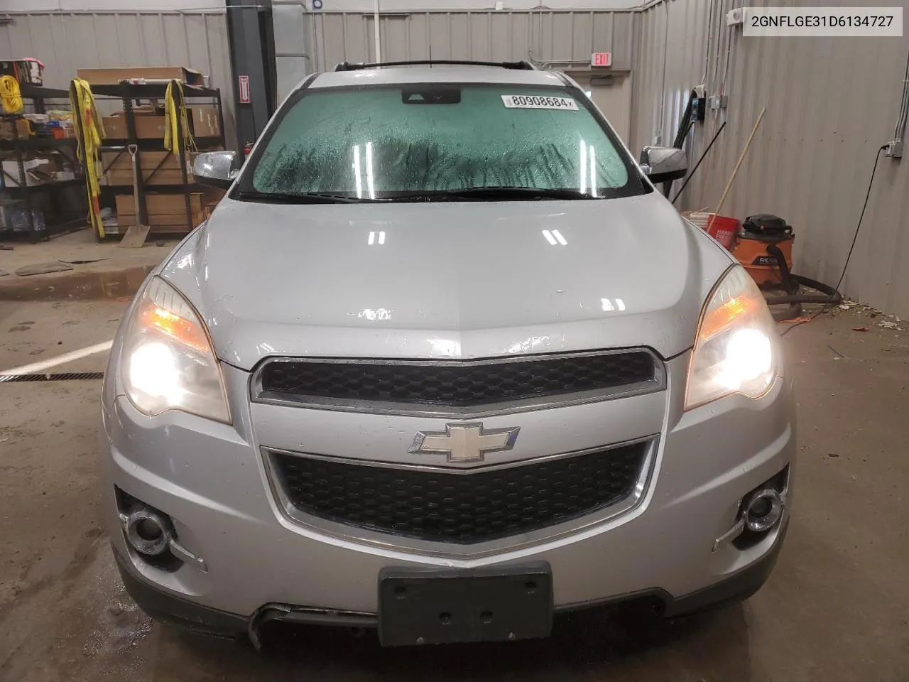 2013 Chevrolet Equinox Ltz VIN: 2GNFLGE31D6134727 Lot: 80908684