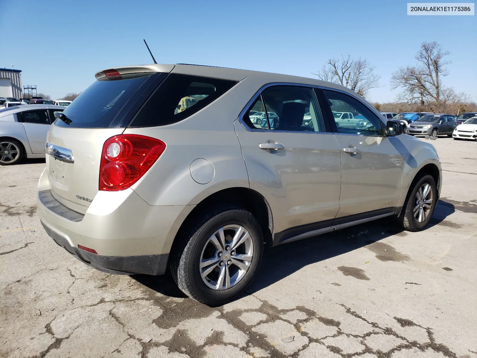 2014 Chevrolet Equinox Ls VIN: 2GNALAEK1E1175386 Lot: 42488964