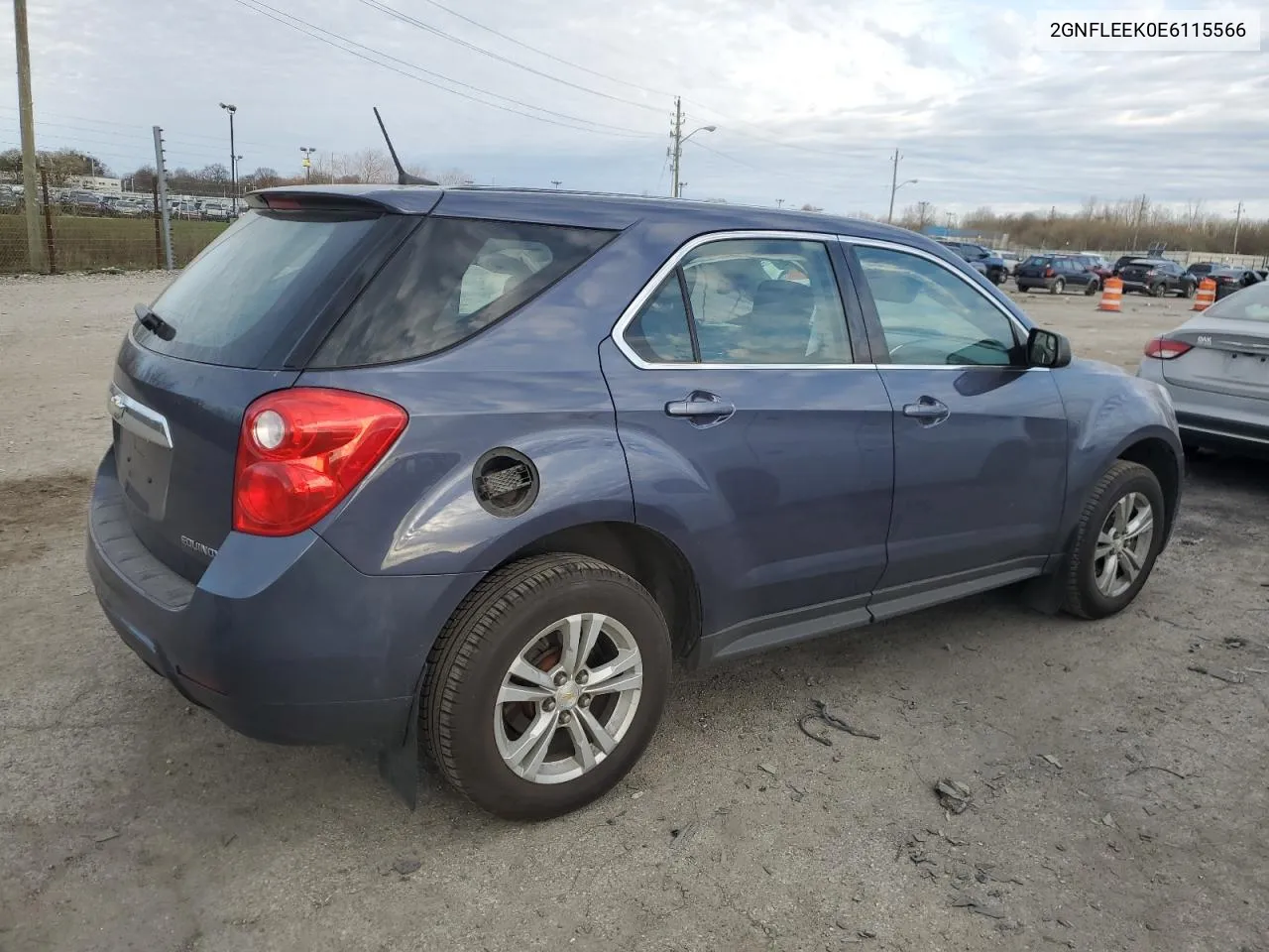 2014 Chevrolet Equinox Ls VIN: 2GNFLEEK0E6115566 Lot: 47539434