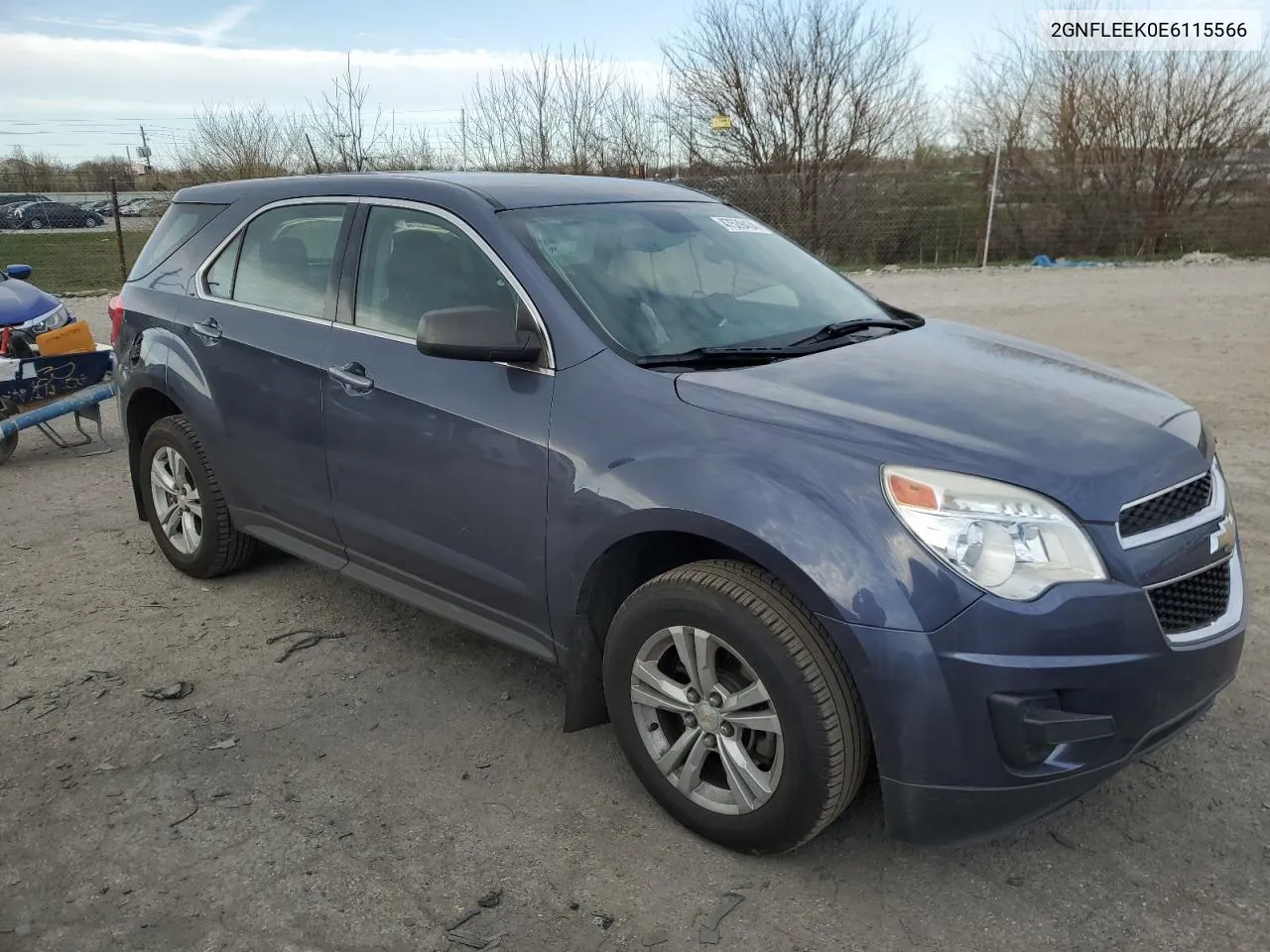 2014 Chevrolet Equinox Ls VIN: 2GNFLEEK0E6115566 Lot: 47539434