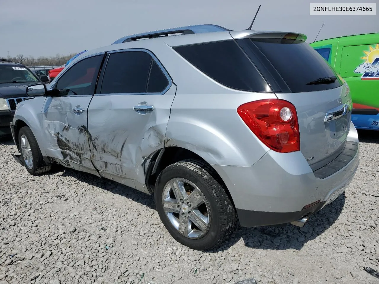 2014 Chevrolet Equinox Ltz VIN: 2GNFLHE30E6374665 Lot: 48251984