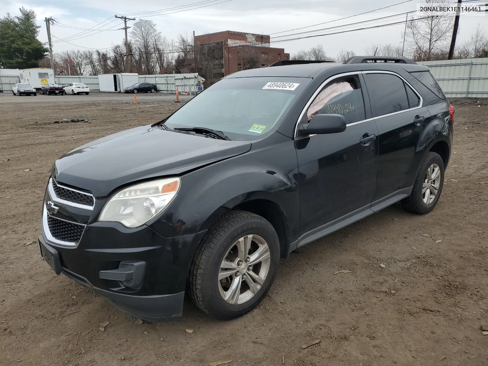 2014 Chevrolet Equinox Lt VIN: 2GNALBEK1E1146461 Lot: 48940624